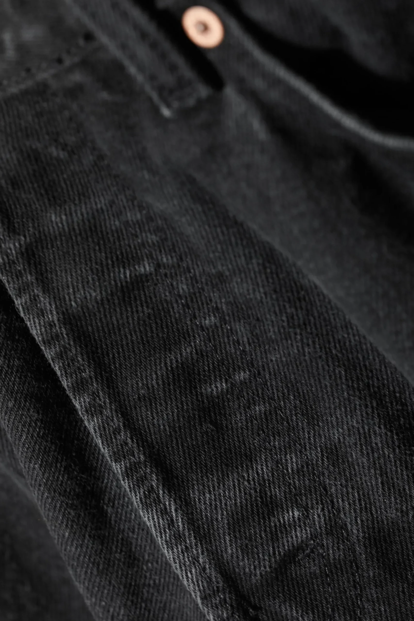 Weekday SPACE RELAXED STRAIGHT LEG JEANS tuned black black Flash Sale