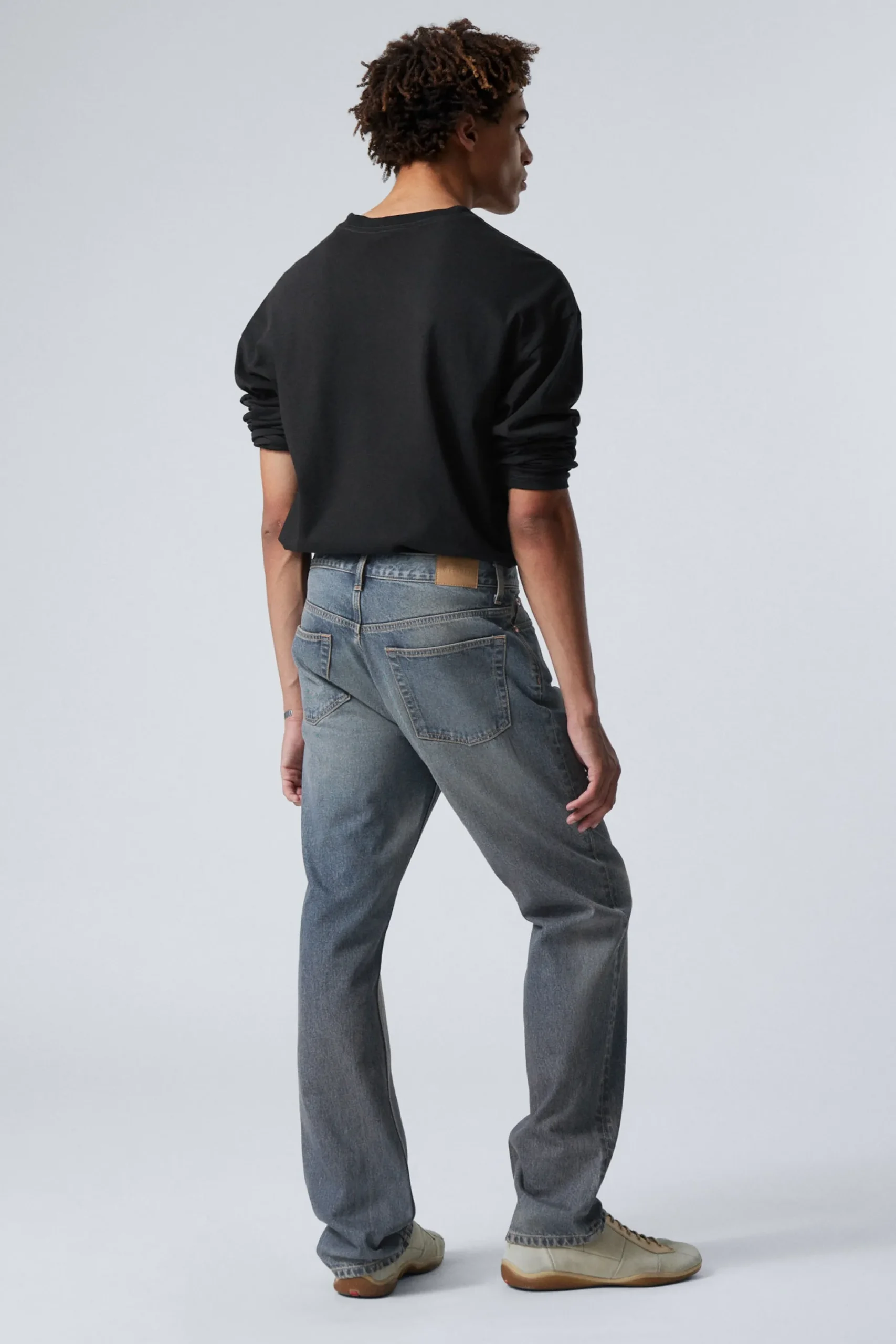 Weekday SPACE RELAXED STRAIGHT LEG JEANS steel blue medium blue Best Sale