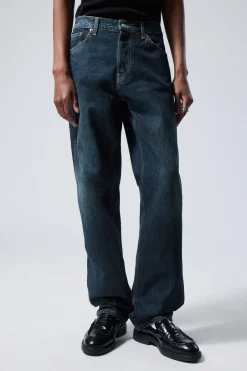 Weekday SPACE RELAXED STRAIGHT LEG JEANS compact blue dark blue Cheap