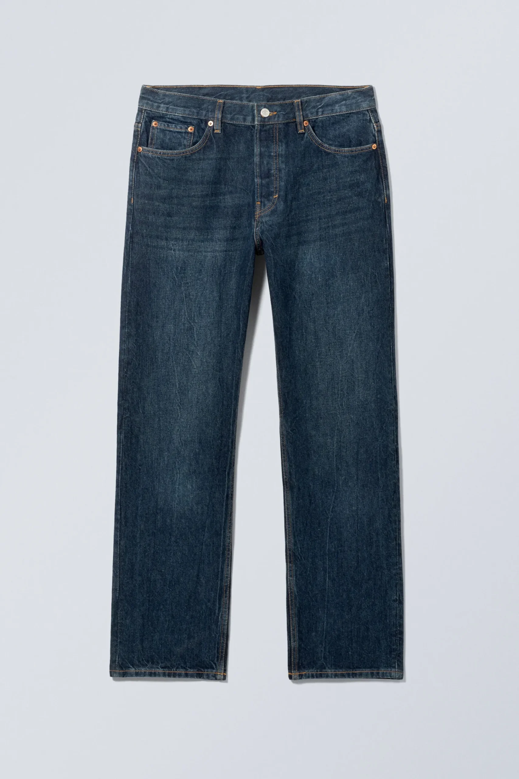 Weekday SPACE RELAXED STRAIGHT LEG JEANS compact blue dark blue Cheap