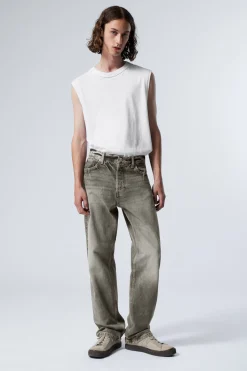 Weekday SPACE RELAXED STRAIGHT LEG JEANS canyon grey medium grey Store