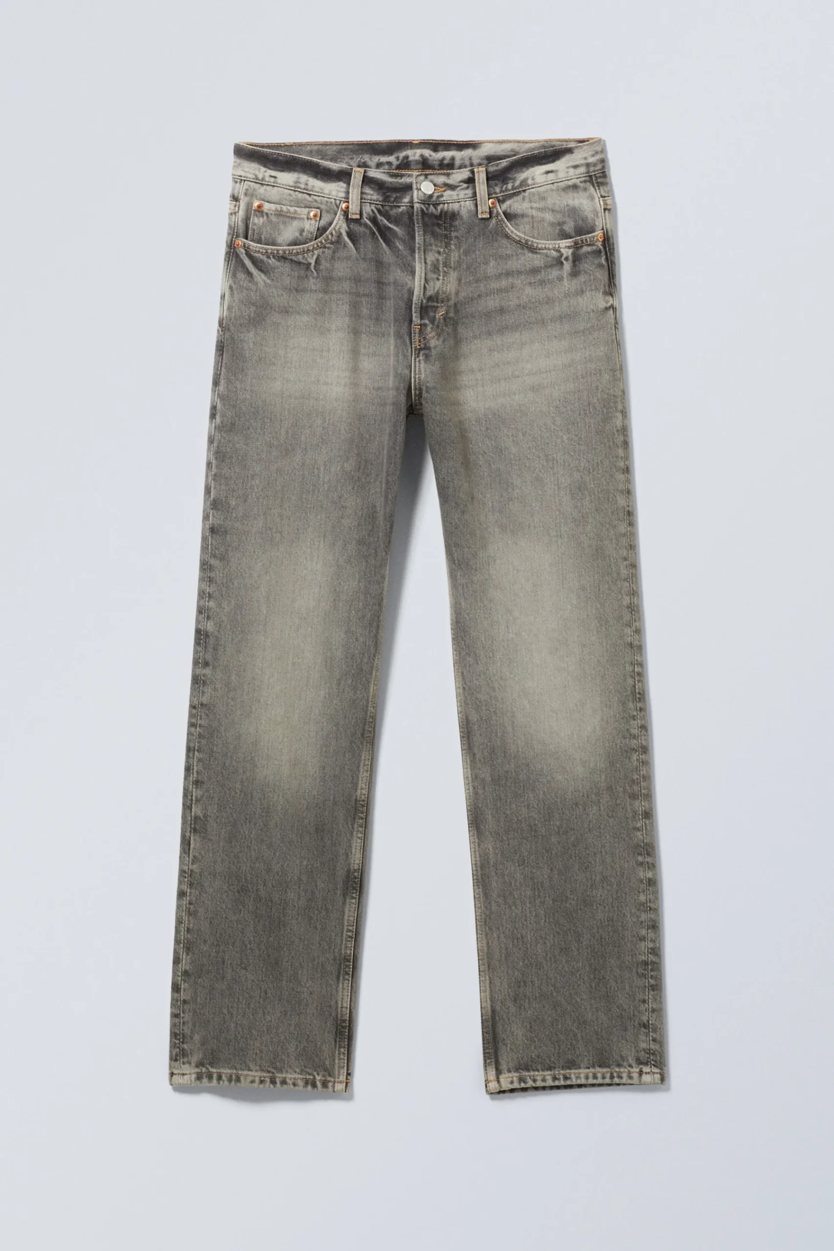 Weekday SPACE RELAXED STRAIGHT LEG JEANS canyon grey medium grey Store