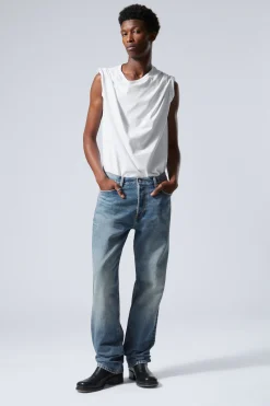 Weekday SPACE RELAXED STRAIGHT LEG JEANS iron blue Sale