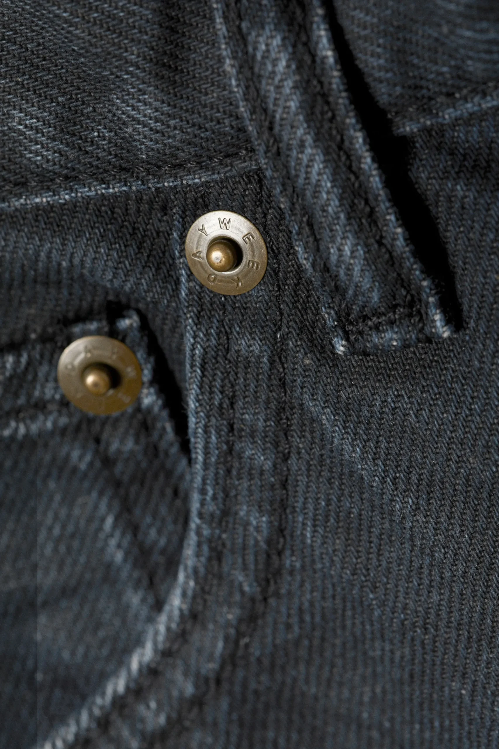 Weekday SPHERE LOW RISE LOOSE STRAIGHT LEG JEANS blue layer Store