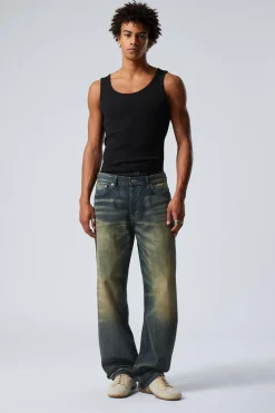 Weekday SPHERE LOW RISE LOOSE STRAIGHT LEG JEANS carson blue medium blue Cheap