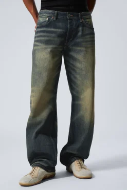Weekday SPHERE LOW RISE LOOSE STRAIGHT LEG JEANS carson blue medium blue Cheap