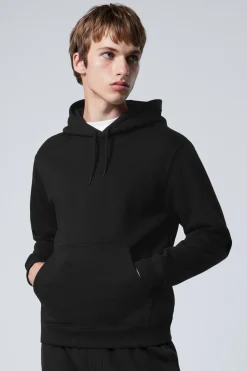 Weekday STANDARD MIDWEIGHT HOODIE black Outlet