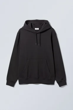 Weekday STANDARD MIDWEIGHT HOODIE black Outlet