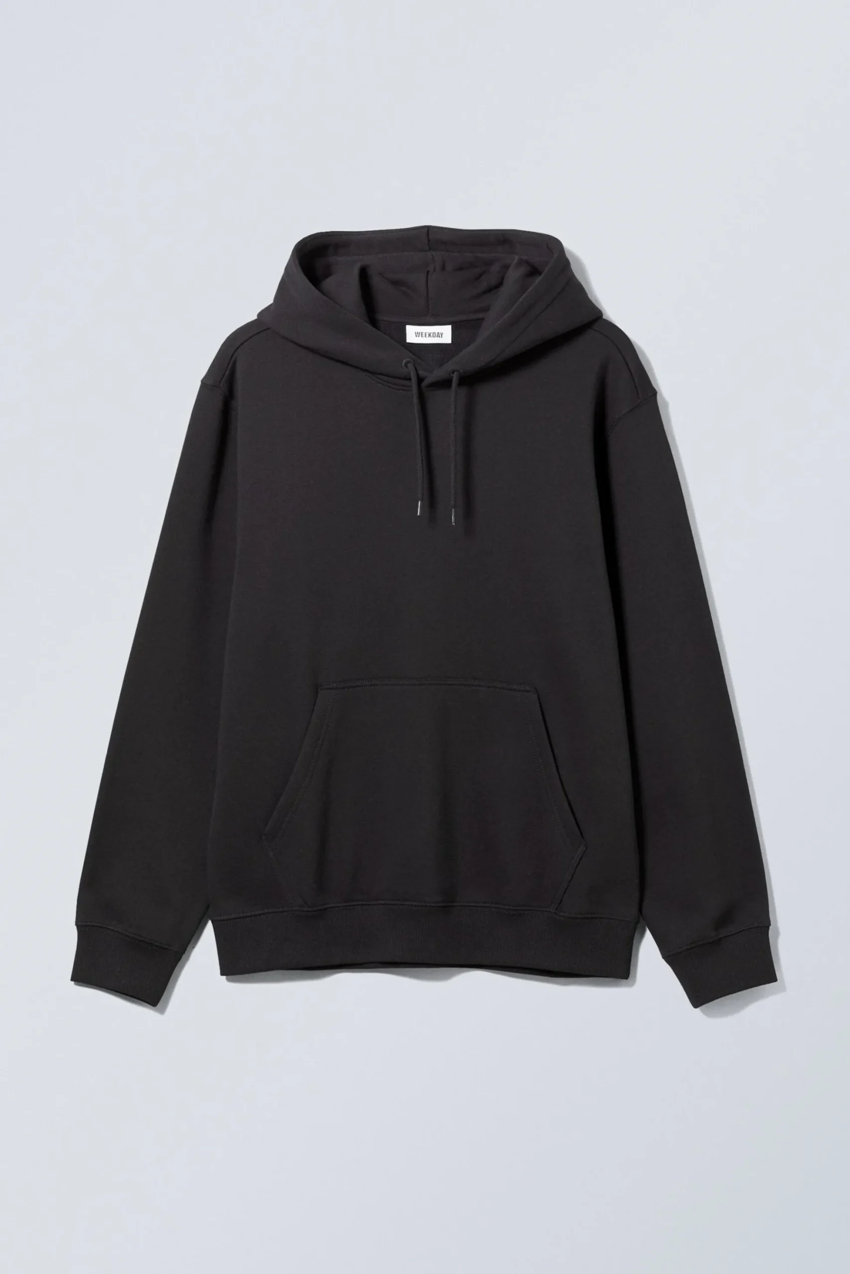 Weekday STANDARD MIDWEIGHT HOODIE black Outlet