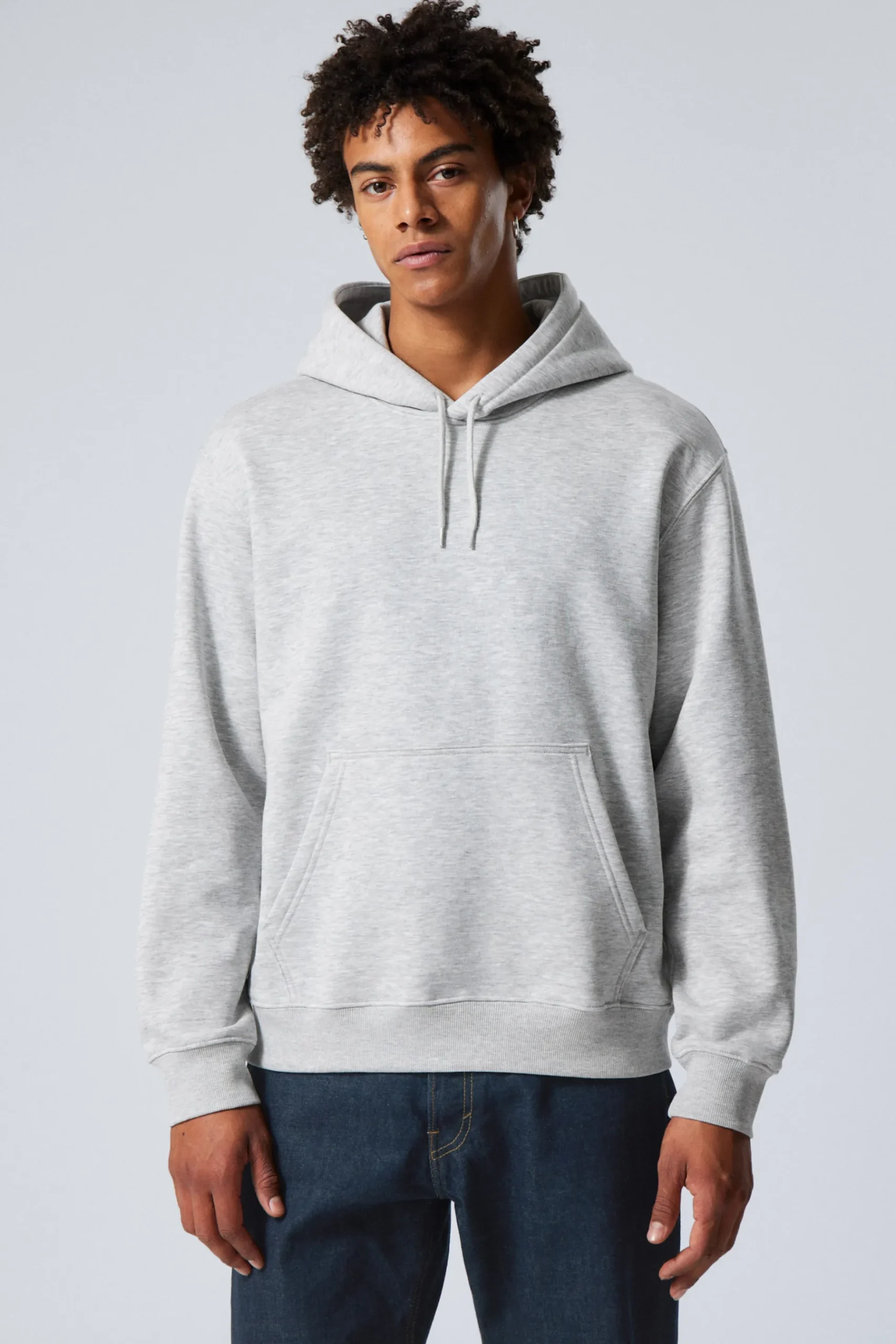 Weekday STANDARD MIDWEIGHT HOODIE grey New