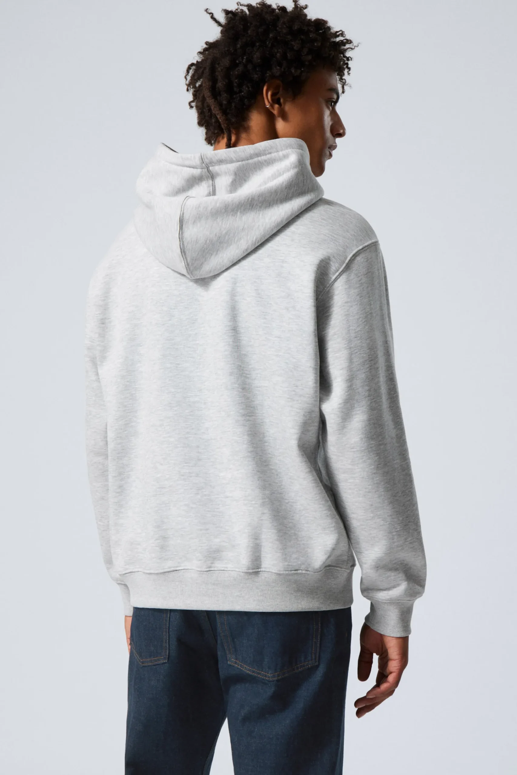 Weekday STANDARD MIDWEIGHT HOODIE grey New