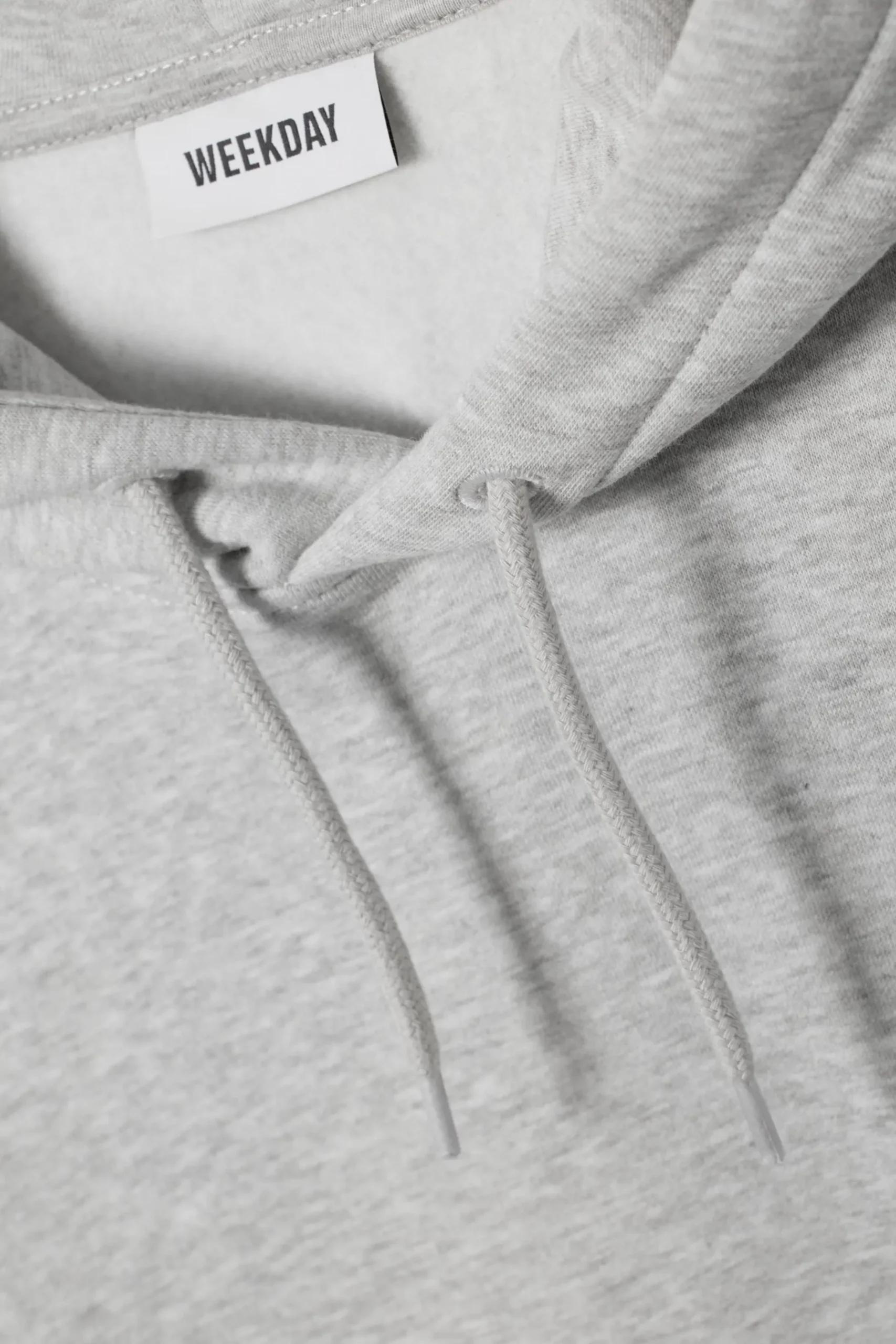 Weekday STANDARD MIDWEIGHT HOODIE grey New