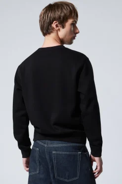 Weekday STANDARD MIDWEIGHT SWEATSHIRT black Cheap