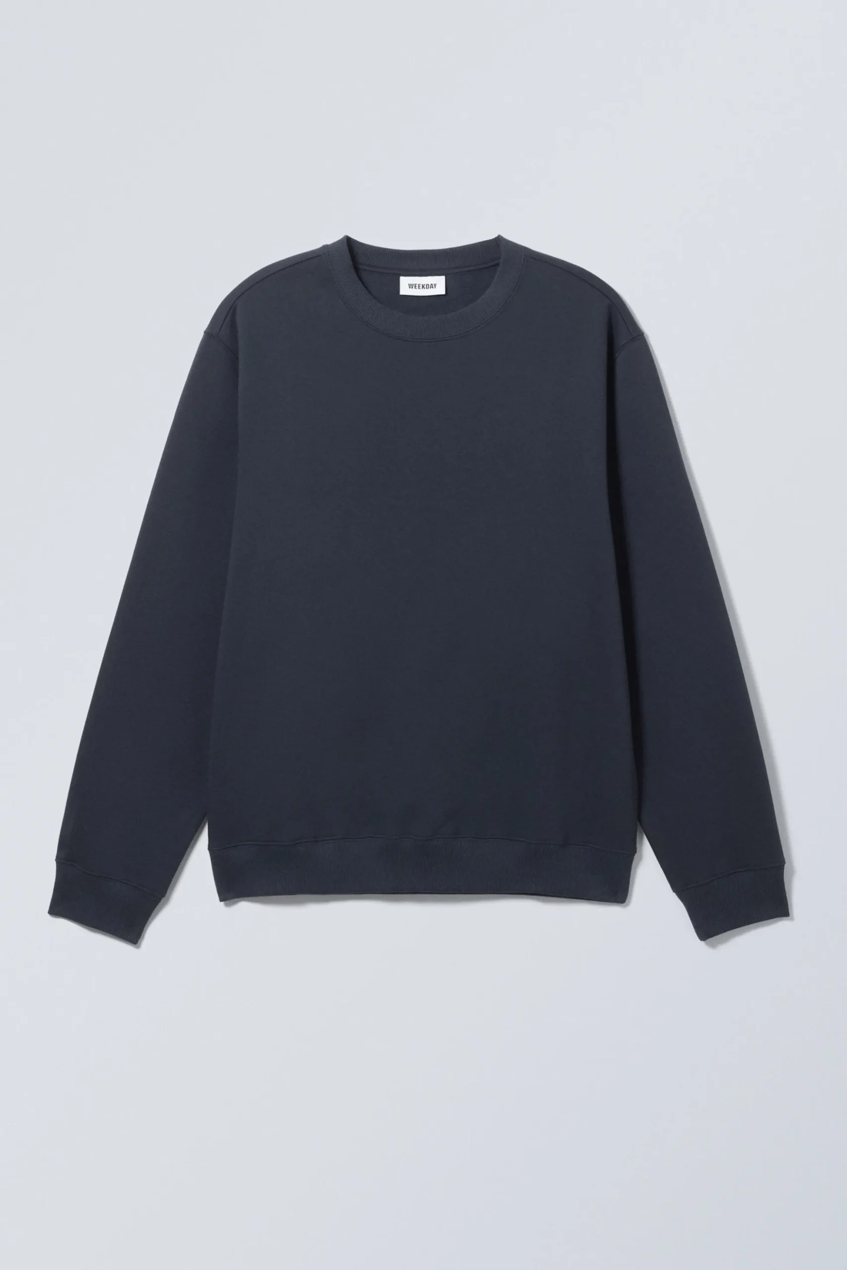 Weekday STANDARD MIDWEIGHT SWEATSHIRT dark blue Best Sale