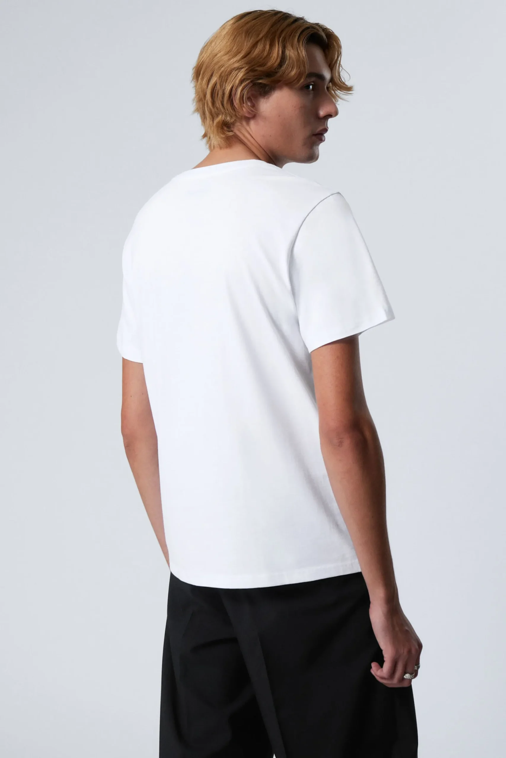 Weekday STANDARD MIDWEIGHT T-SHIRT white Clearance