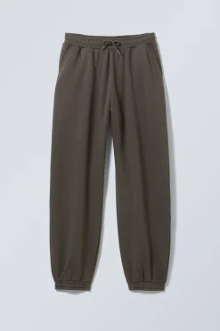 Weekday STANDARD SWEATPANTS off-black Store