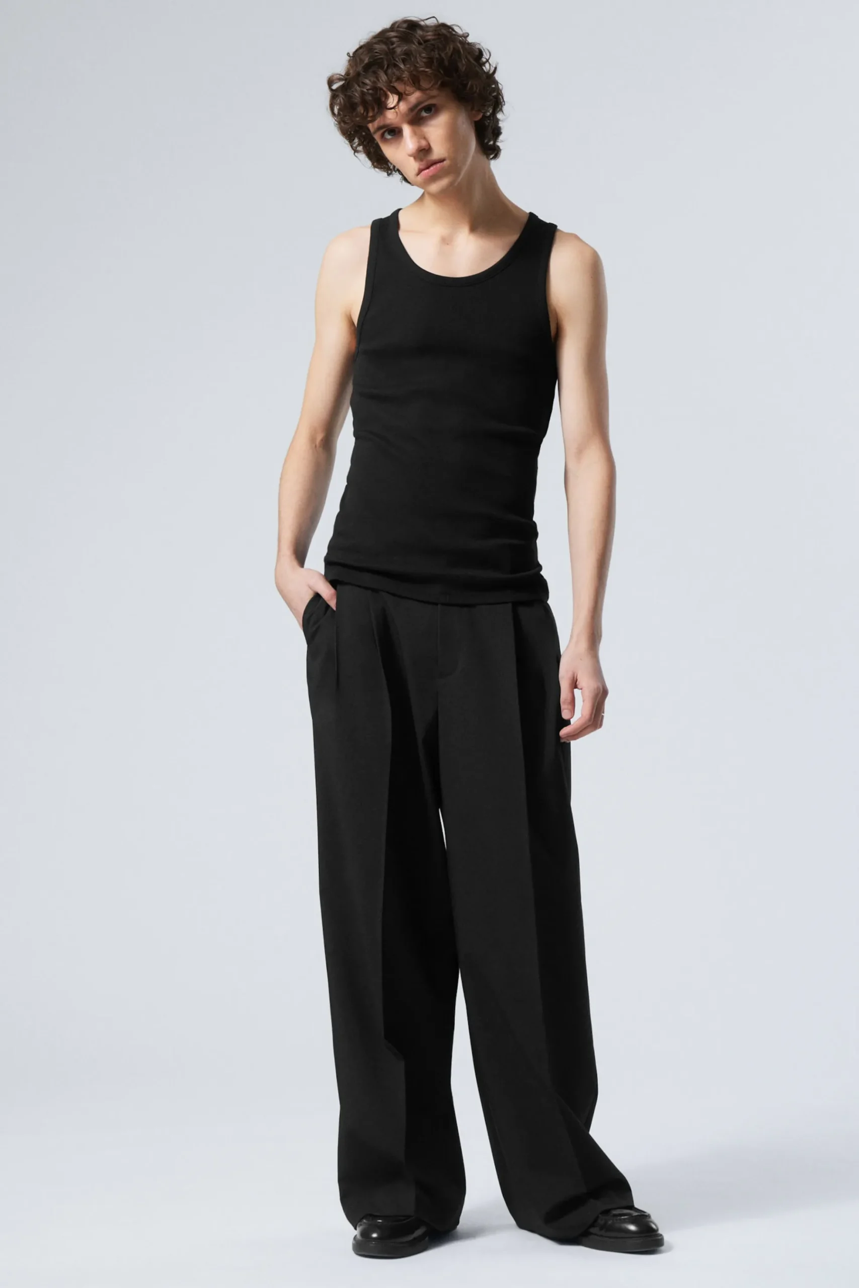Weekday STANDARD TANK TOP black Store