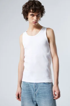 Weekday STANDARD TANK TOP white Outlet