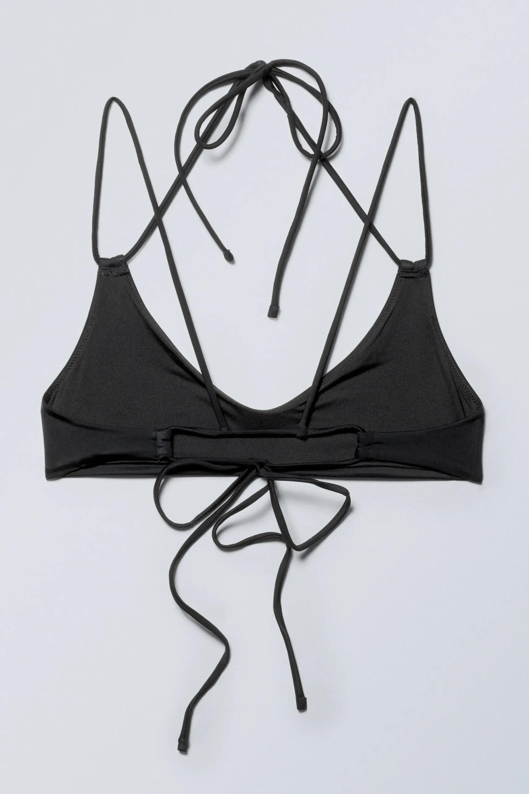 Weekday STRAPPY BIKINI TOP black Fashion