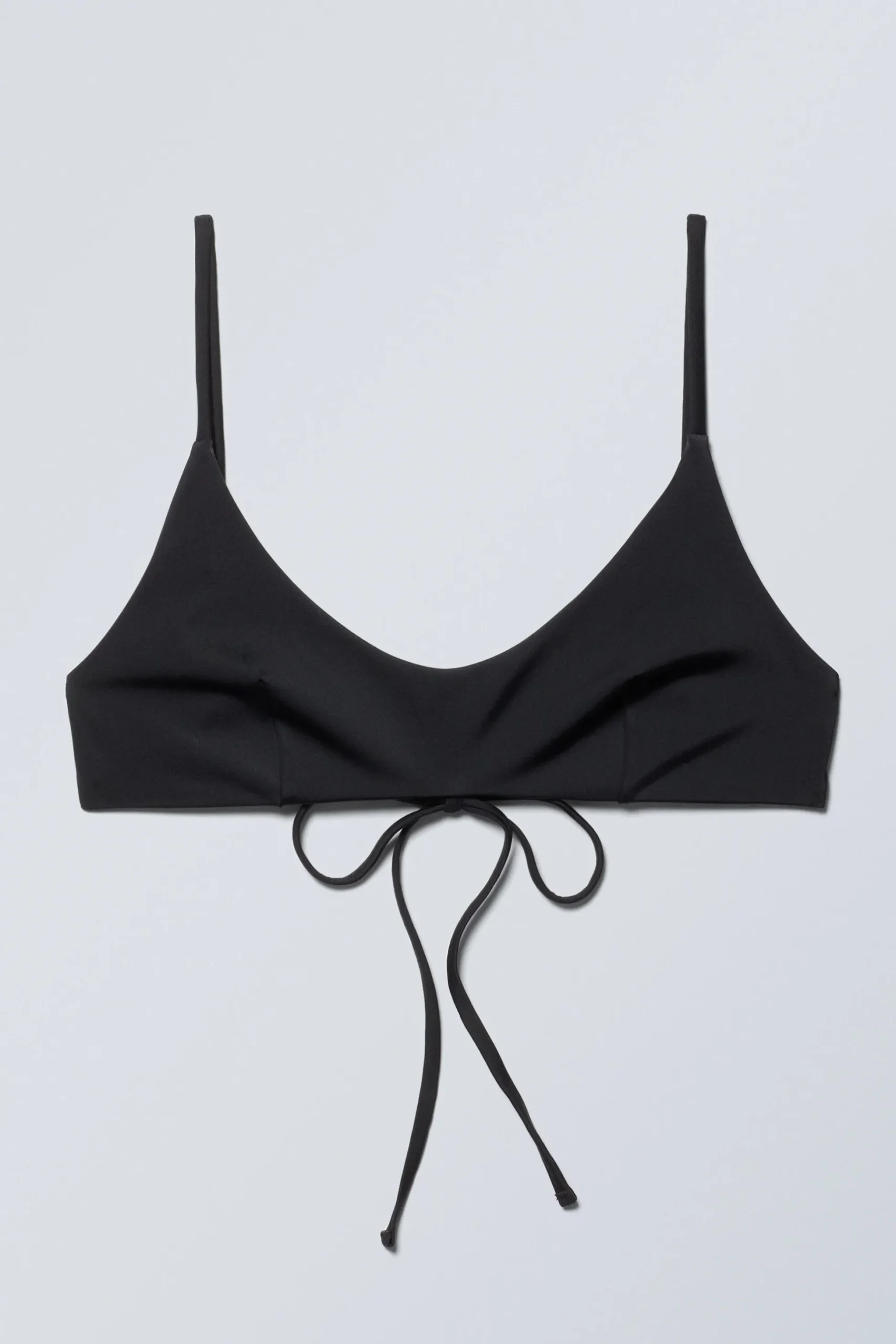 Weekday STRAPPY BIKINI TOP black New