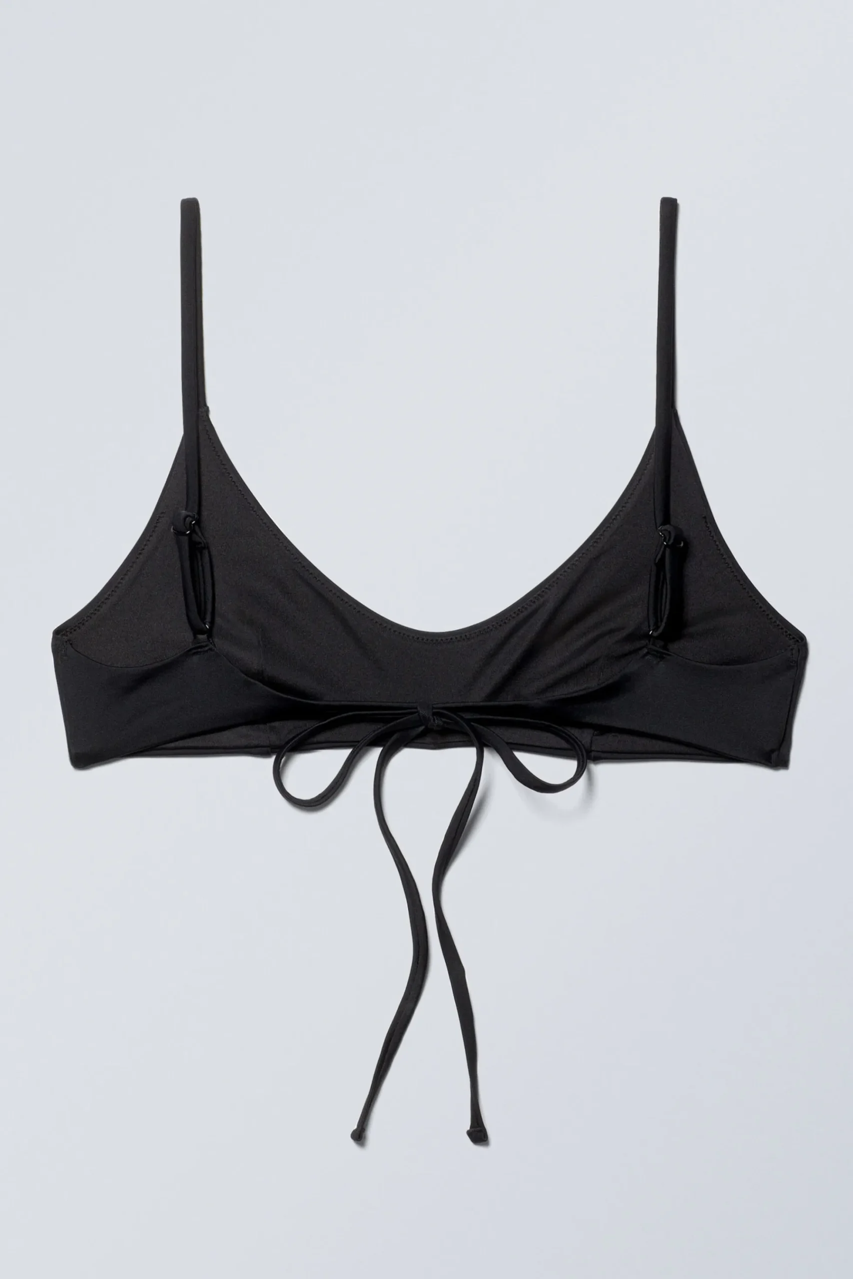 Weekday STRAPPY BIKINI TOP black New