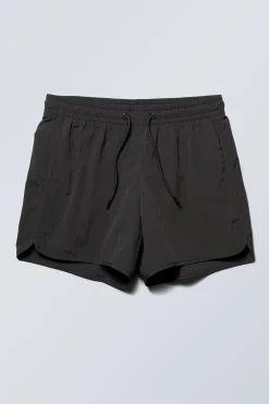 Weekday TAN STRUCTURE SWIM SHORTS black Cheap