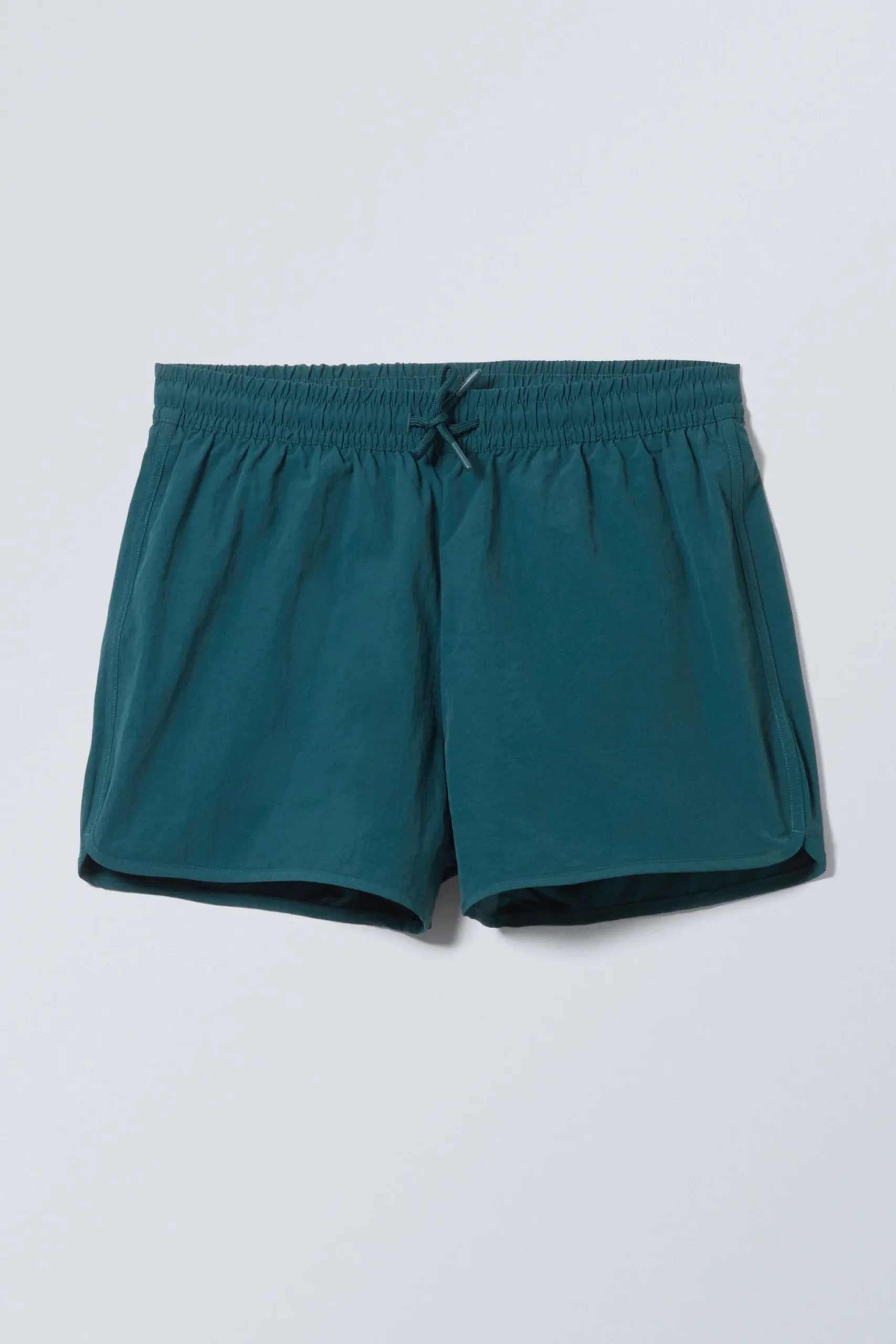 Weekday TAN STRUCTURE SWIM SHORTS petrol Best Sale