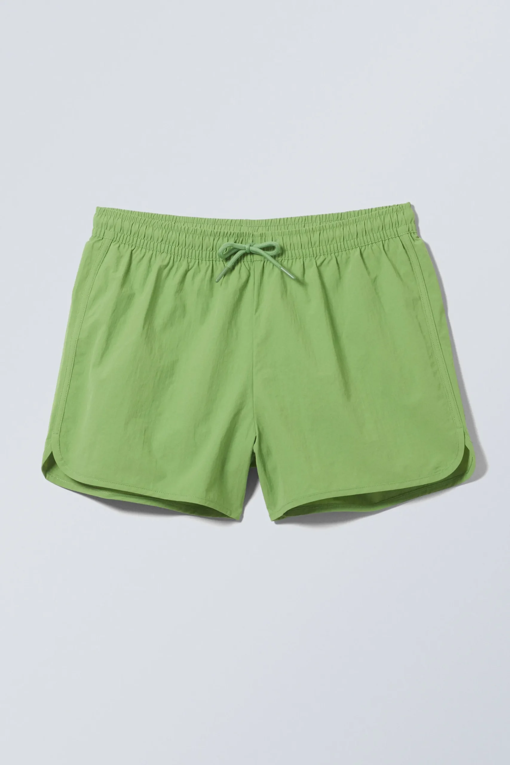 Weekday TAN STRUCTURE SWIM SHORTS bright green Sale
