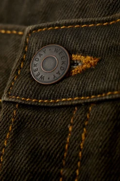 Weekday TELESCOPE LOW LOOSE WIDE JEANS brown stone Online