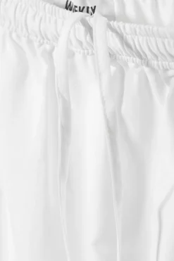 Weekday TIERED MAXI POPLIN SKIRT white Fashion