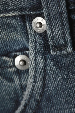 Weekday TIME LOOSE BOOTCUT LEG JEANS deep ocean blue dark blue Clearance