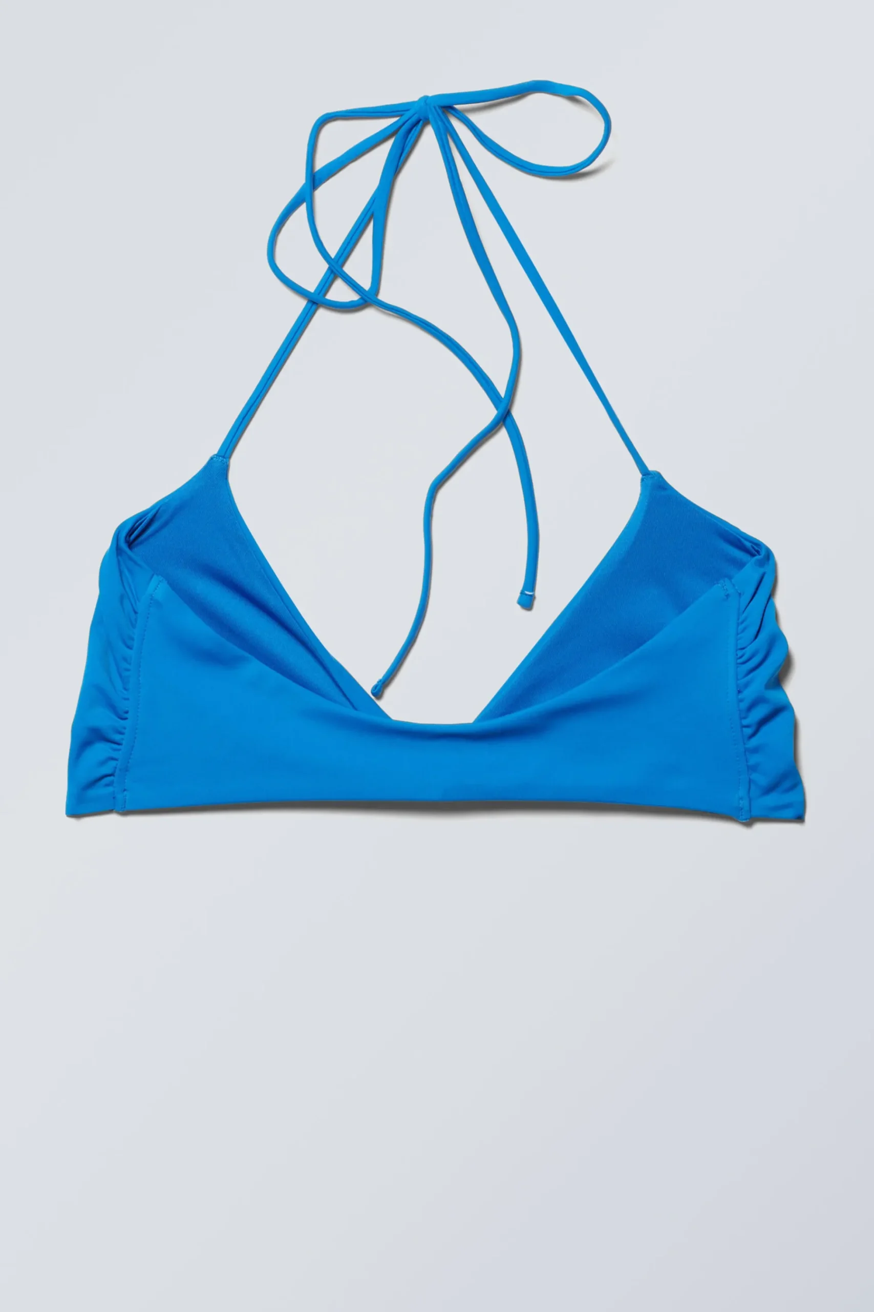 Weekday TURN HALTER BIKINI TOP bright blue Best