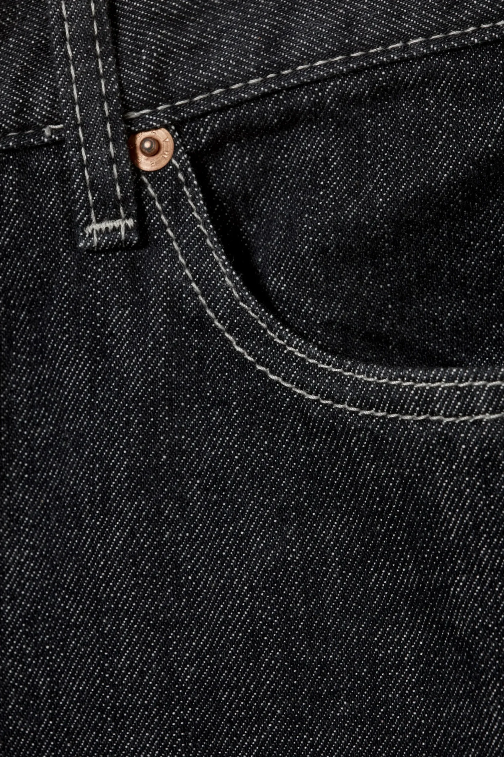 Weekday TWIST RELAXED FRAYED JEANS black rinse Flash Sale