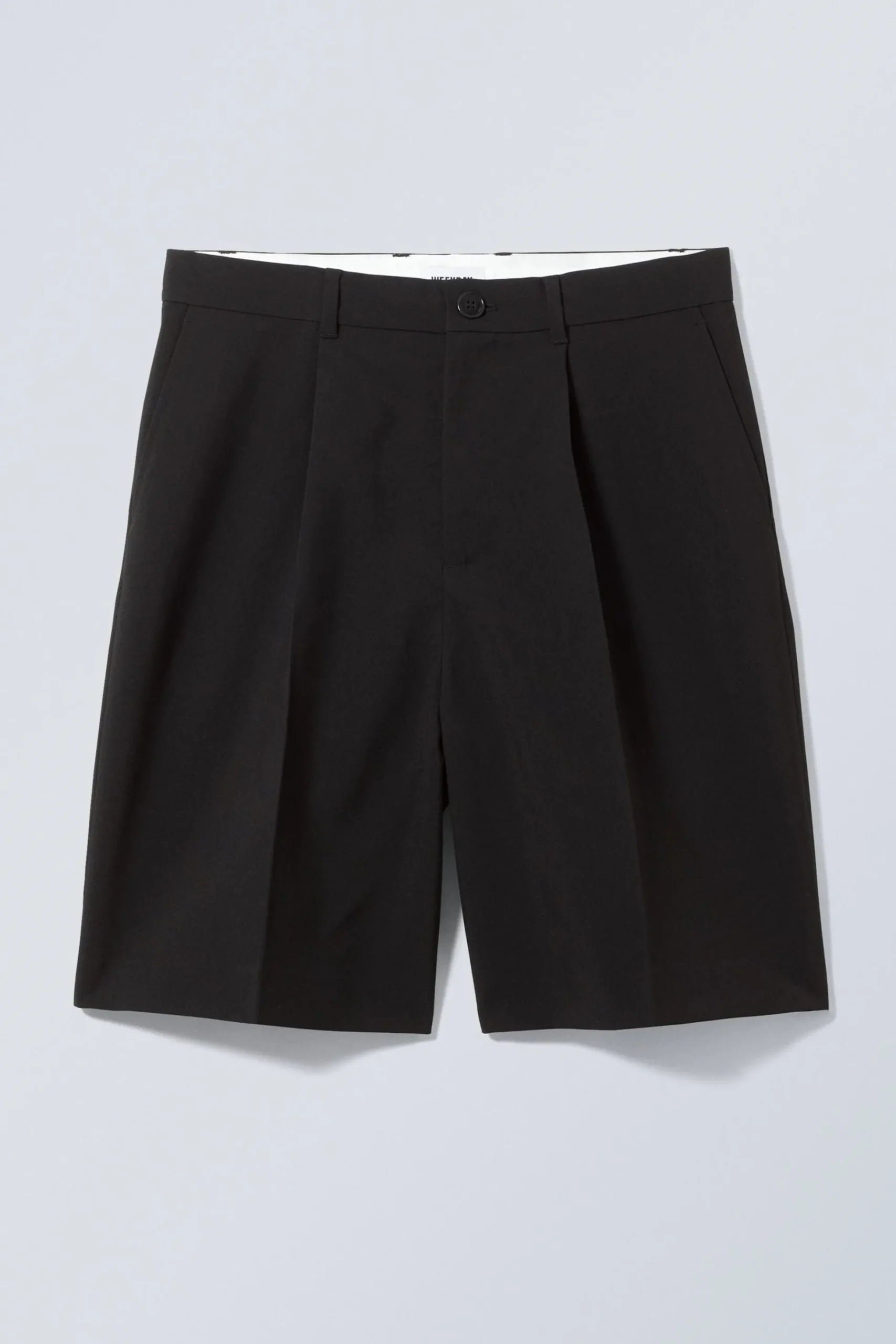 Weekday UNO LOOSE SUIT SHORTS black Discount