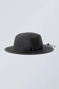 Weekday UTILITY BUCKET HAT black Cheap