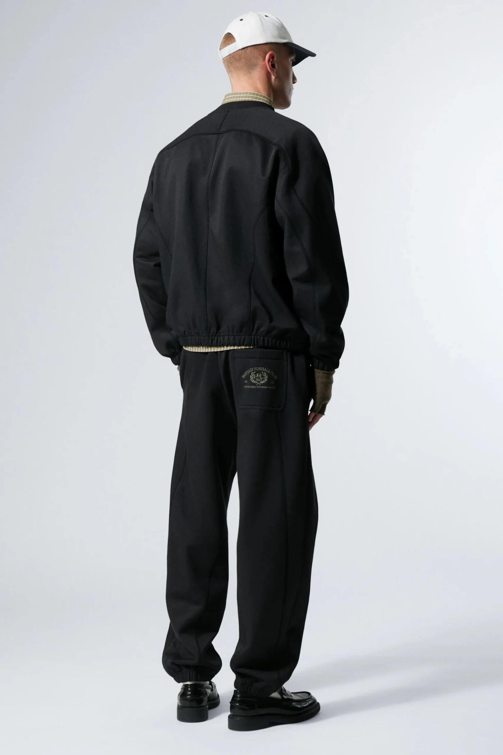 Weekday WARM UP LOOSE FIT SWEATSHIRT black Discount