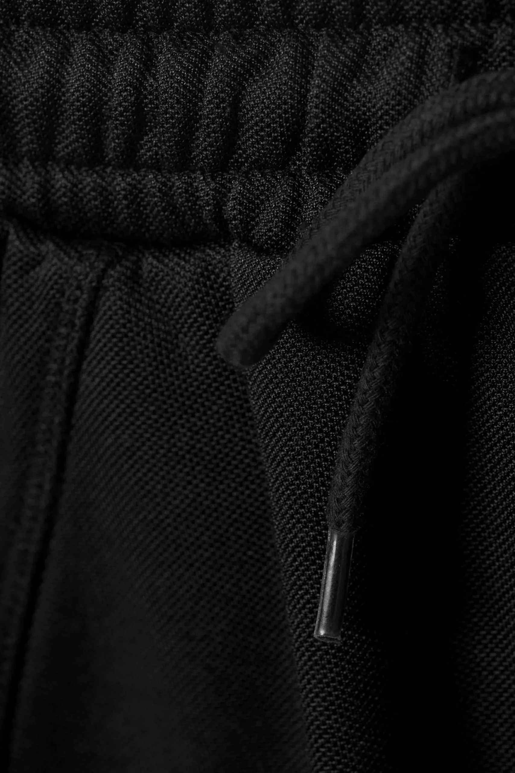 Weekday WARM UP STRAIGHT FIT SWEATPANTS black New
