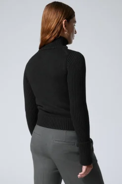 Weekday WINONA ZIP CARDIGAN black Online