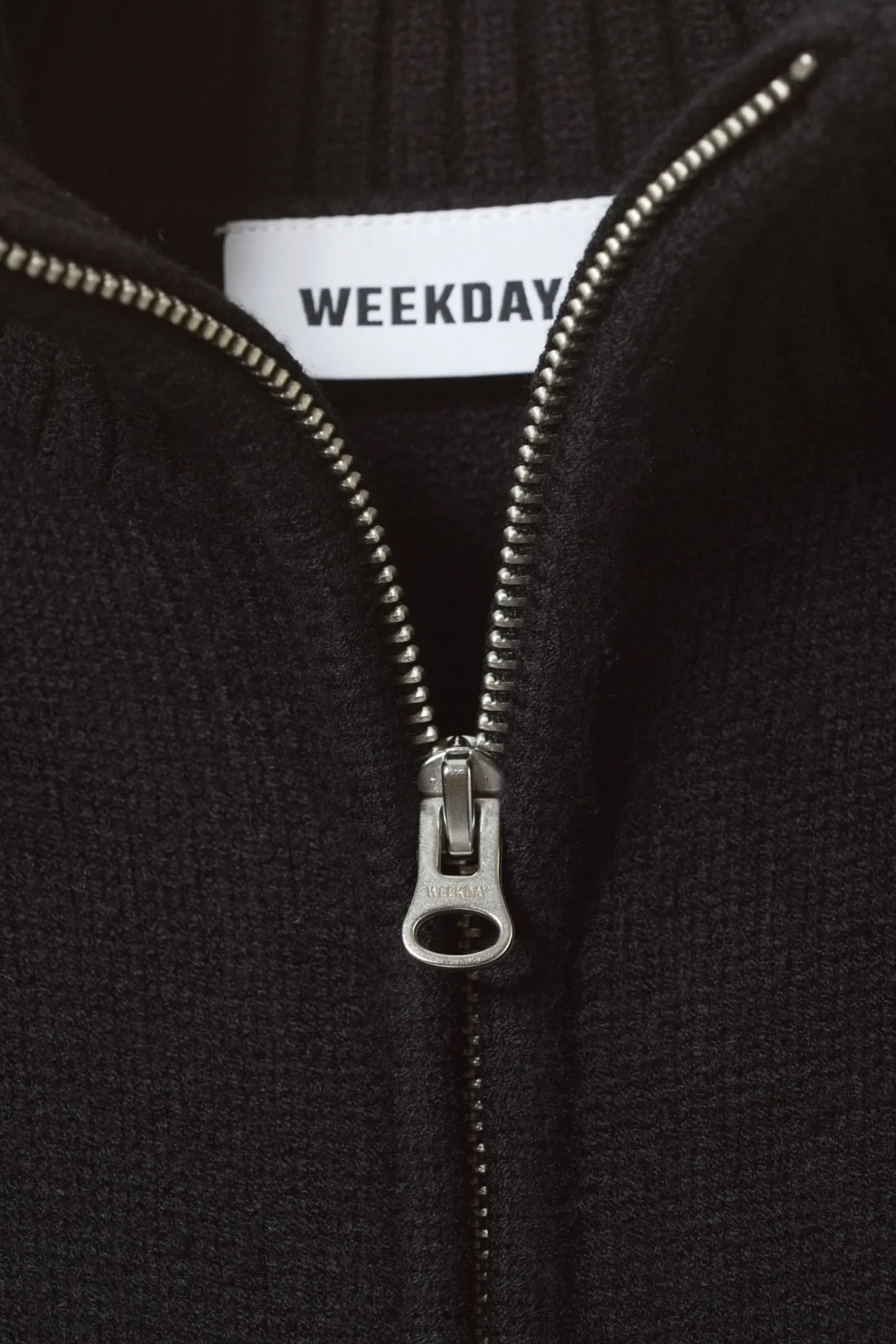 Weekday WINONA ZIP CARDIGAN black Online