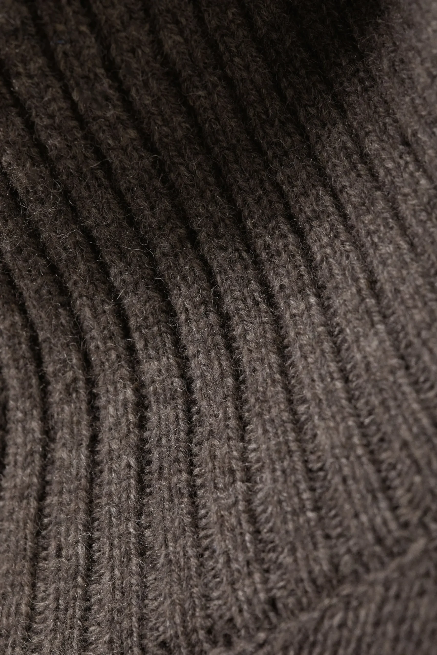 Weekday WOOL TURTLENECK SWEATER dark mole Hot