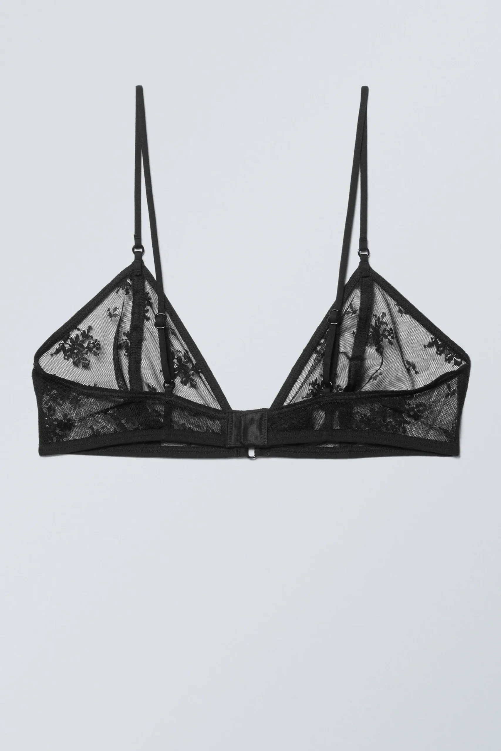 Weekday ZELDA LACE BRALETTE black Best Sale